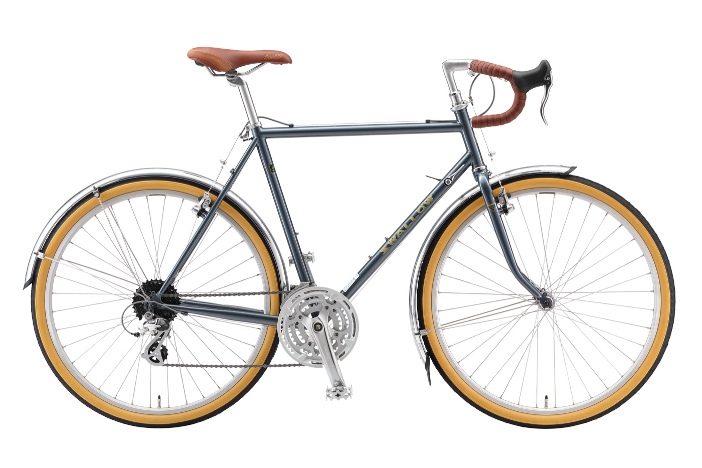 FEDERAL (FED) グロスアイスシルバー 車体側面